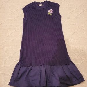 Crewcuts Navy Sweater Dress
